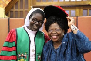 Professor Sister Dominica Dipio is a Professor of Literature and Film at Kampala (Uganda)-based Makerere University where she also sits in the Senate